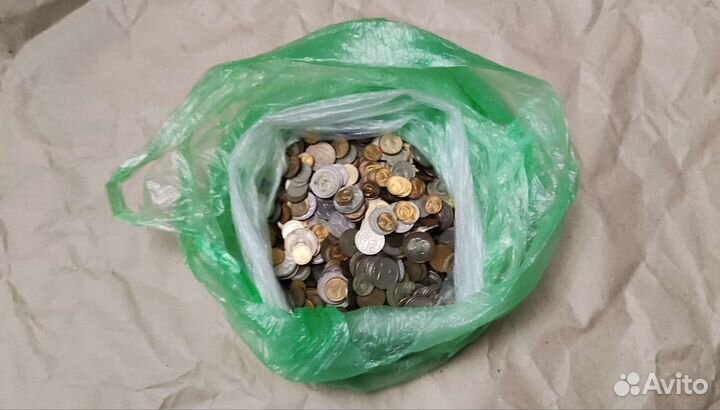 Монеты СССР 3,5 кг (цена за всё)