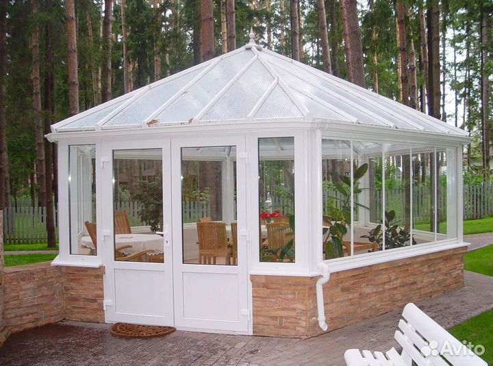 Остекление терассы теплое