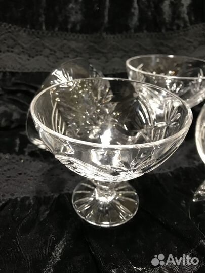 Креманки хрусталь набор СССР