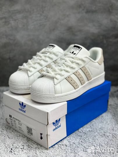 Adidas Superstar White Cream