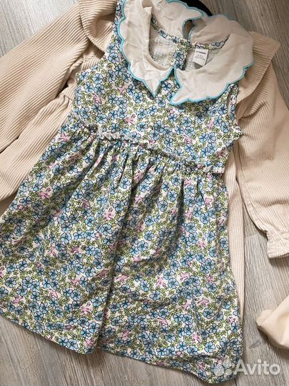 Вещи пакетом на девочку 104 110 waikiki zara