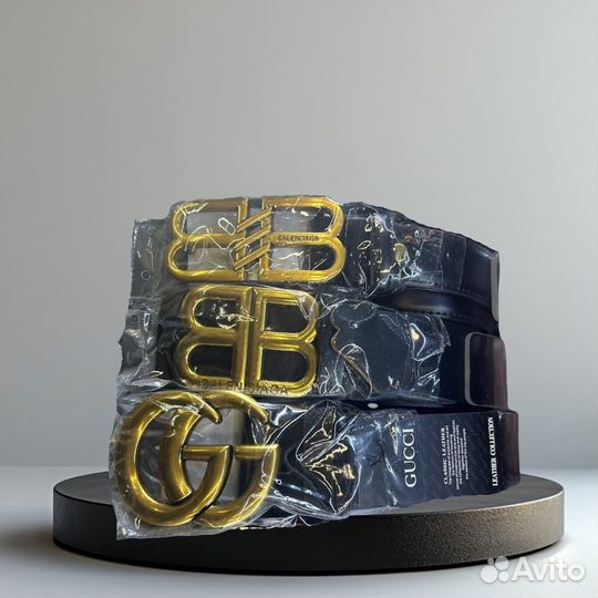 Ремень кожаный