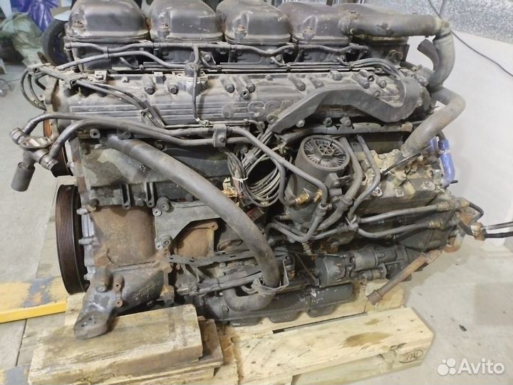Двигатель scania pde