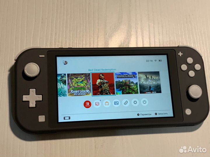 Nintendo Switch lite прошитая новая 64+32гб