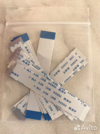 Шлейф 20 pin шаг 0.5 длина 6 см