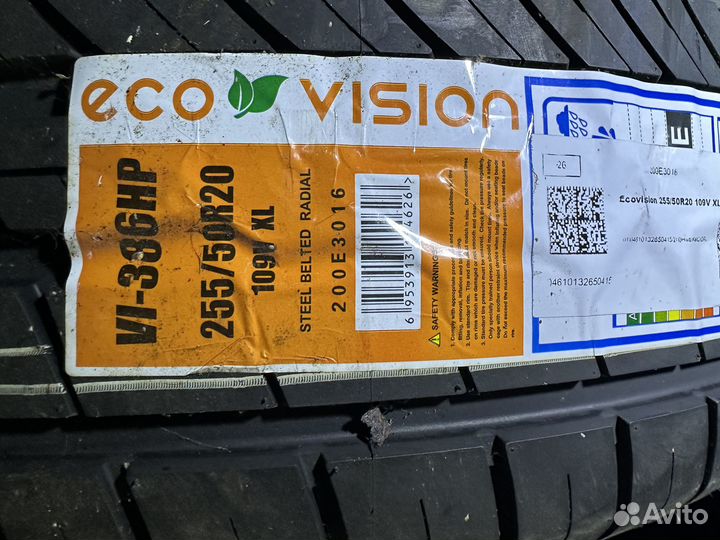 Ecovision VI-386 HP 255/50 R20 109V
