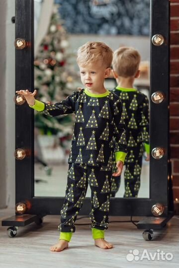 Пижама для мальчика Baby Boom кд333/4-И Ёлк (104)