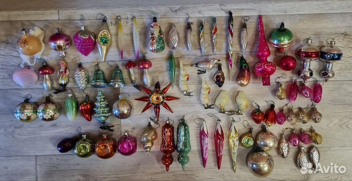 Елочные игрушки СССР