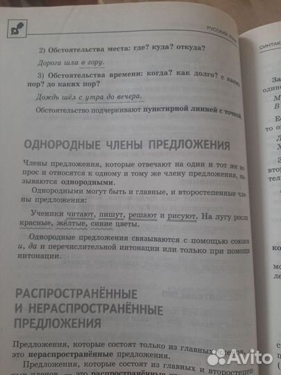 Справочное пособие 1-4 класс