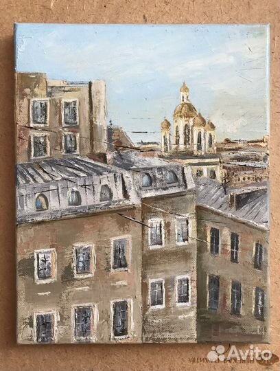 Картина маслом Петербург