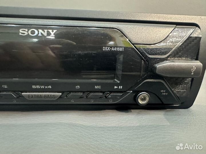 Автомагнитола, Sony DSX-A416BT