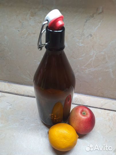 Бутылки с бугельной герметичной пробкой, 1л