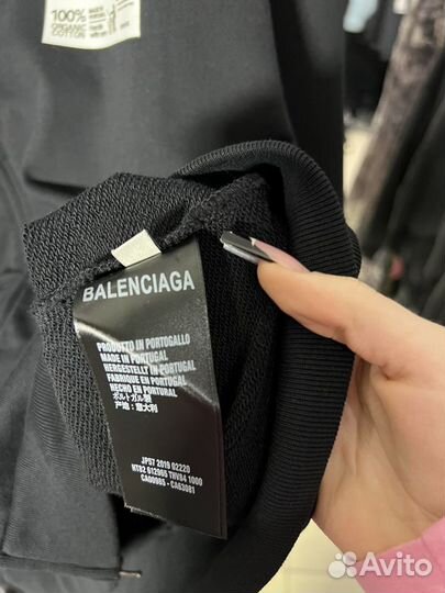 Зип худи balenciaga oversize Шоурум