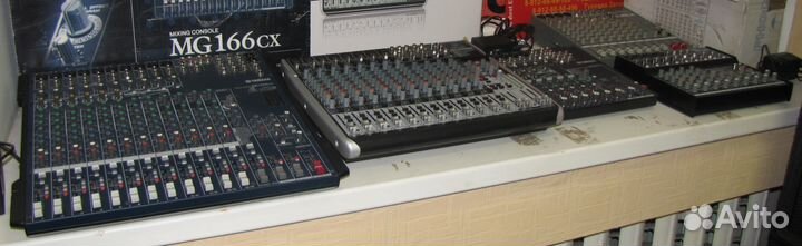 Микшерные пульты 10шт Pro Микшер Mixer New & Б/У