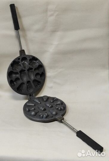 Орешница Советская форма для выпечки печенья Грибо