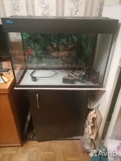 Аквариум с тумбой 110л