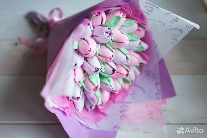 Зефирный букет