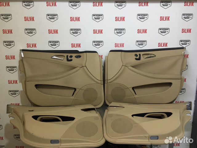 Обшивка дверей mercedes w219