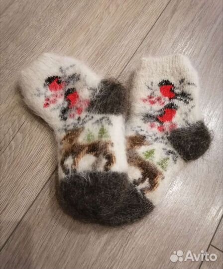 Носки шерстяные натуральная шерсть новые зима