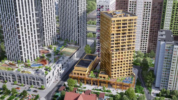 2-к. апартаменты, 62,1 м², 19/21 эт.