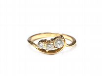 Золотое кольцо с бриллиантами 2,01гр (т82453)
