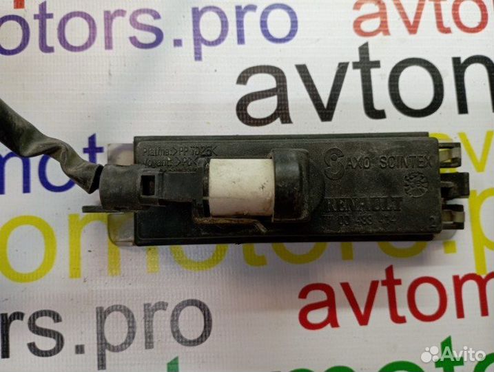 Подсветка номера Renault Logan