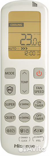 Кондиционер Hisense Goal Classic A AS-07HW4rlrca00A WI-FI