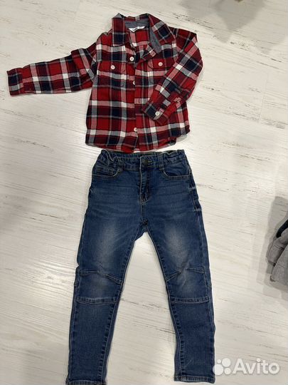 Детские вещи на мальчика пакетом