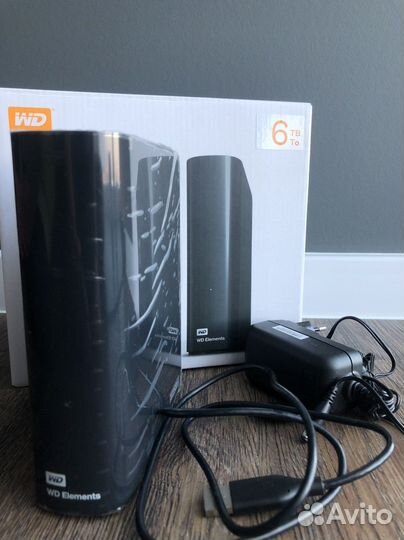 Жесткий диск 6 тб Внешний HDD WD Elements