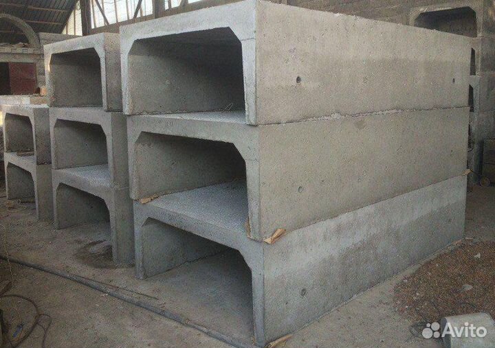 Лоток лк 300.60.60 для теплотрассы