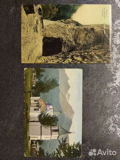 Открытка Красная Поляна дореволюционная раритет