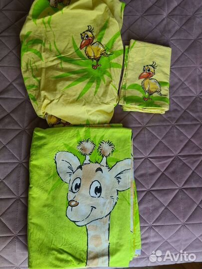 Детское постельное белье 120 60