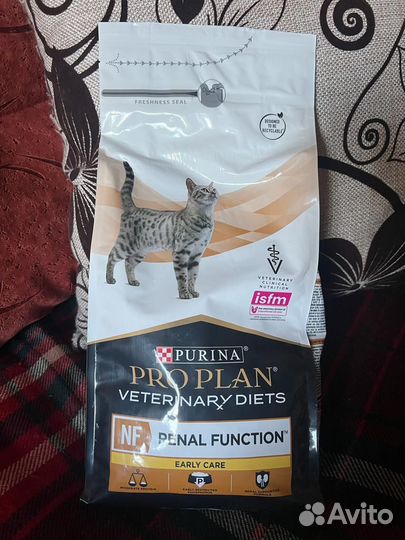 Корм для кошек pro plan renal function