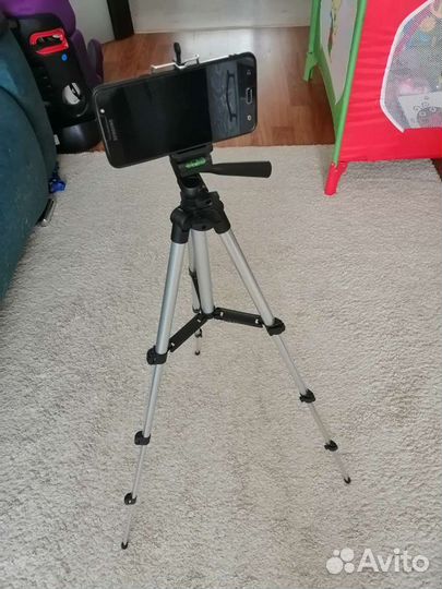 Штатив 1 метр для телефона и лёгких камер