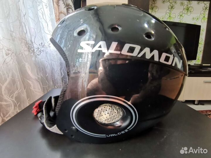 Горнолыжный шлем Salomon и маска Uvex