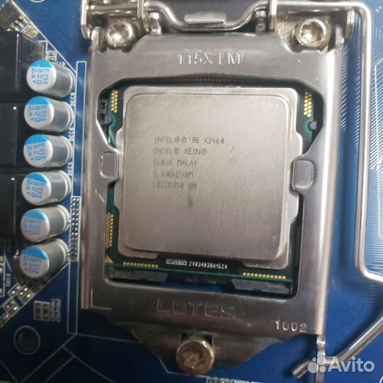 Xeon X3460 и материнская плата 1156