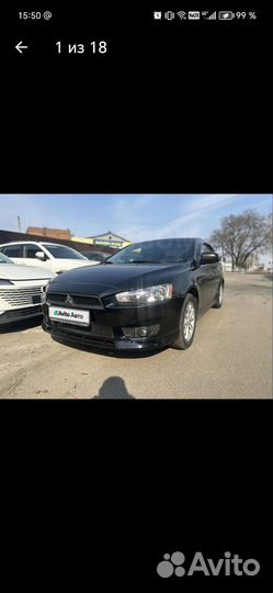 Mitsubishi Lancer 1.5 AT, 2010, 183 000 км