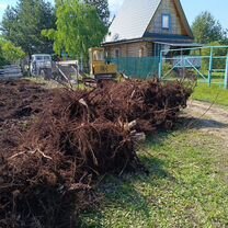 Корчевание пней вспашка, Рошаль