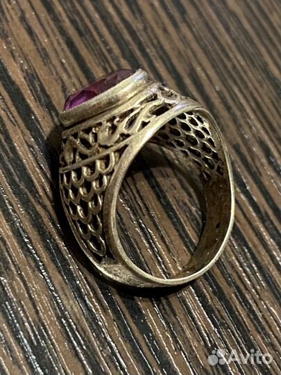 Перстень серебро СССР