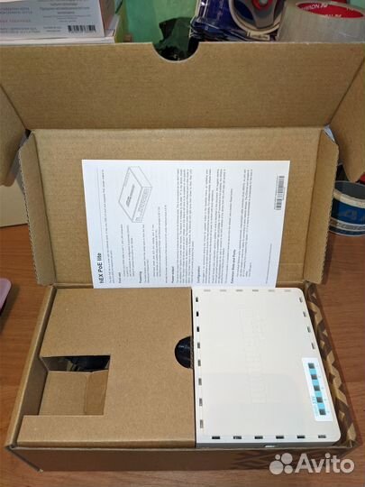 MikroTik hEX PoE lite новый в наличии