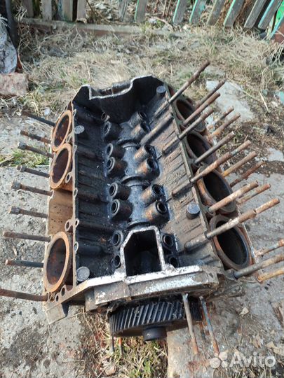 Блок двс Газ 53, 3307, 66, поддон, гильзы, поршня