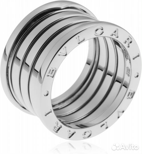 Кольцо Bvlgari B.Zero1 White Gold 4 Band 323552