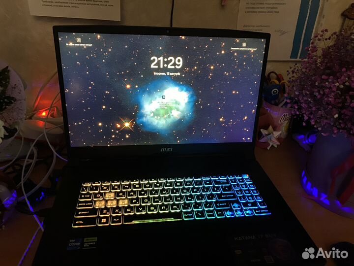 Игровой ноутбук MSI GF76 Katana