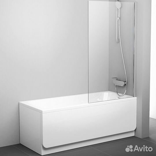 Душевая штора Ravak 80cm Хром 79840c00z1