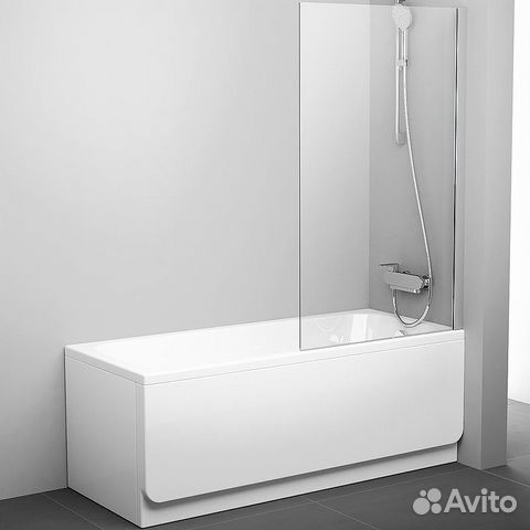 Душевая штора Ravak 80cm Хром 79840c00z1