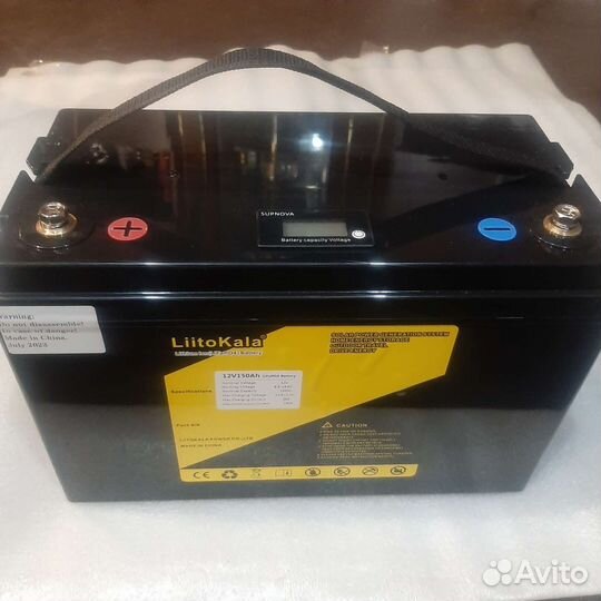 Аккумулятор литий железо фосфатный 120 а.ч