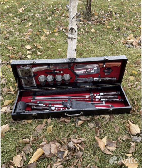 Набop шампур