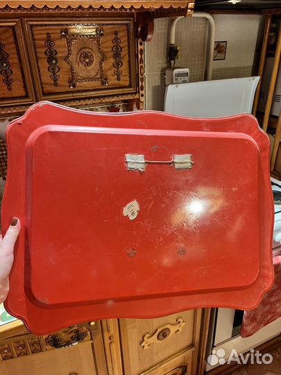 Поднос металлический СССР