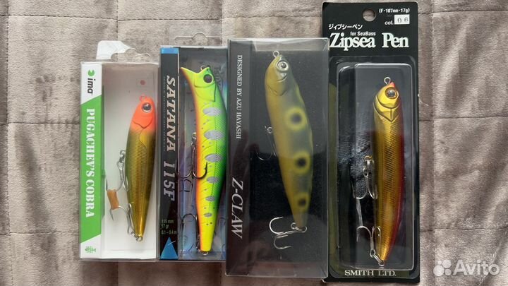 Воблеры japan Megabass, Zeniht z claw sammy