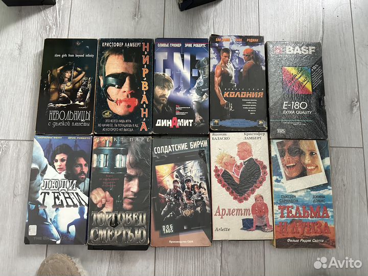 Видеокассеты vhs